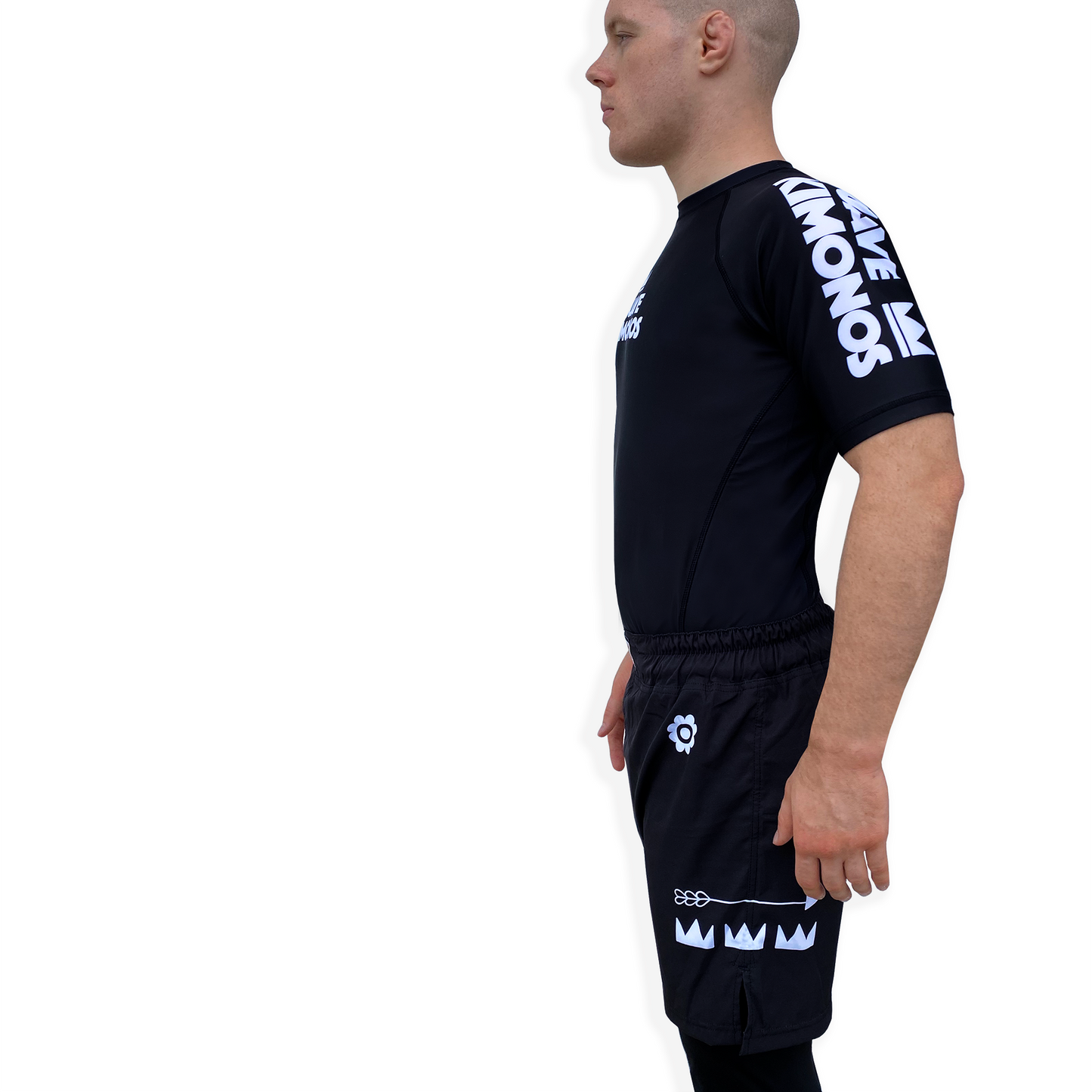 No-Gi Shorts | Staple | Black