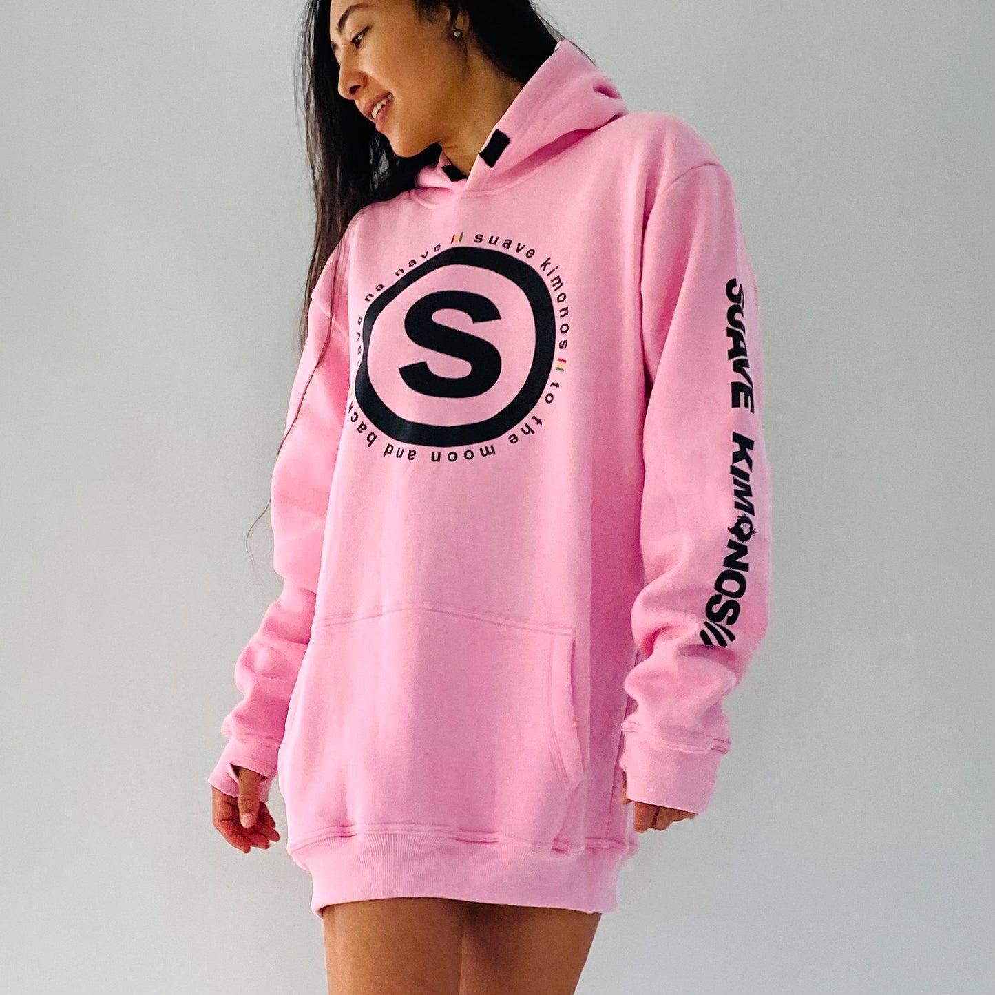 Hoodie | Big S | Pink