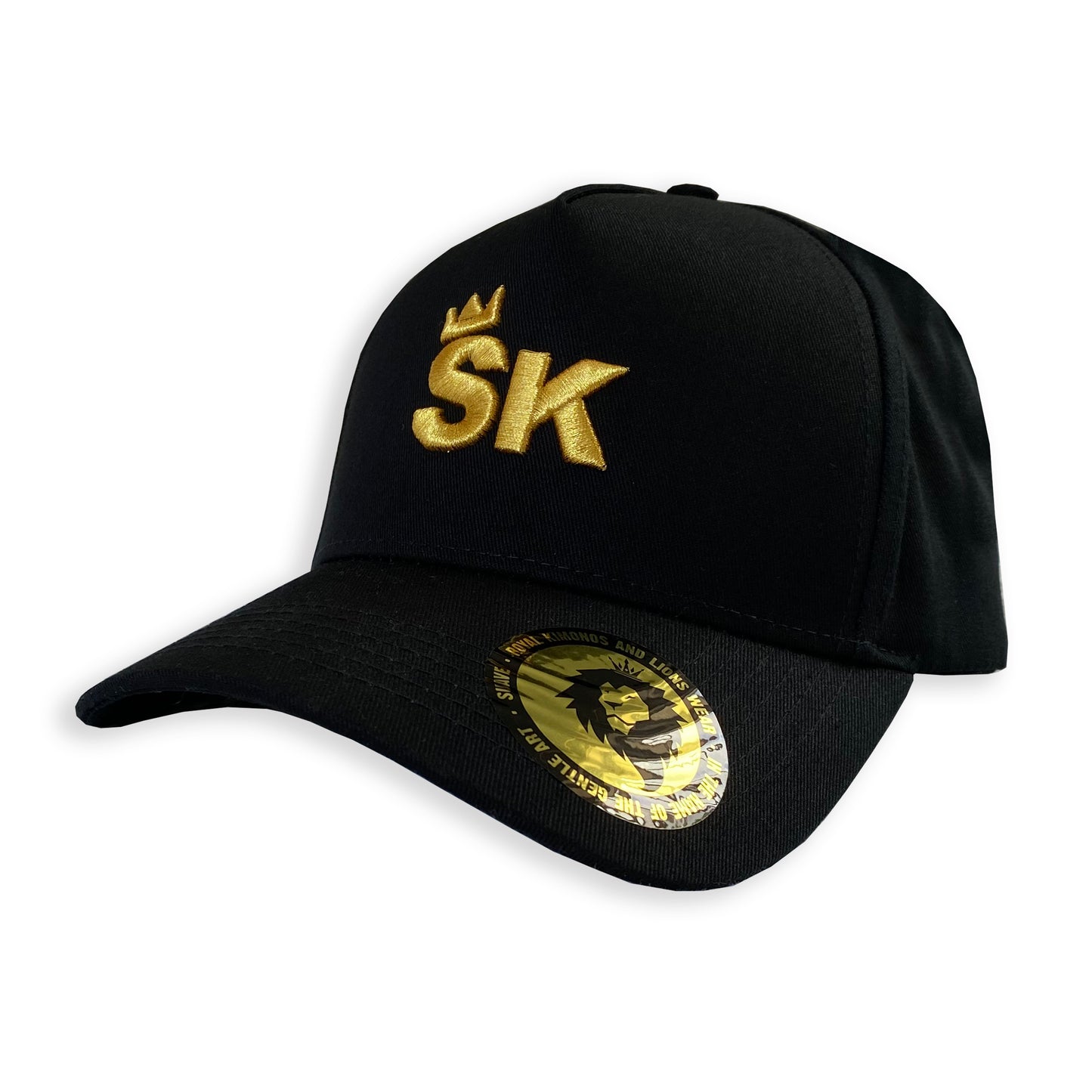 Baseball Cap | SK | Black & Gold