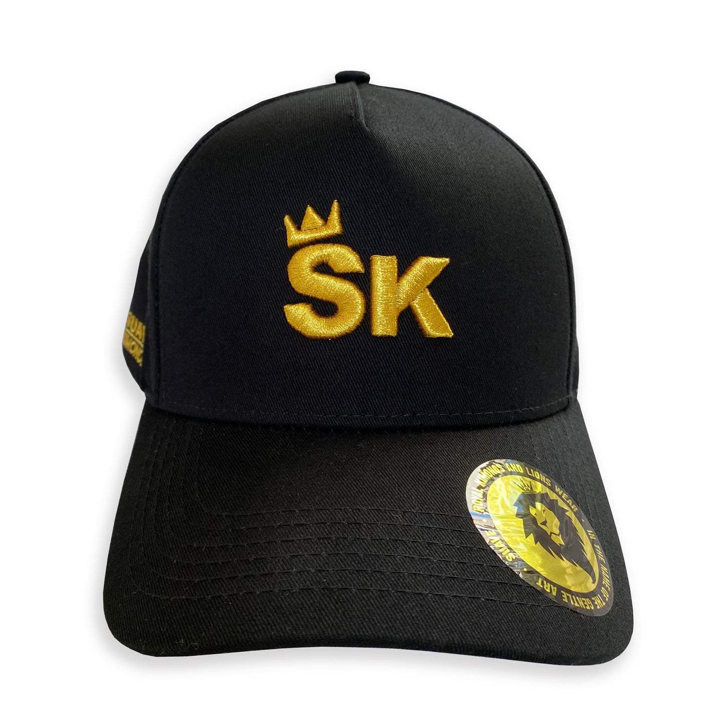 Baseball Cap | SK | Black & Gold