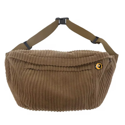 XXL Corduroy Sling Bag | Oversized Crossbody Bum Bag