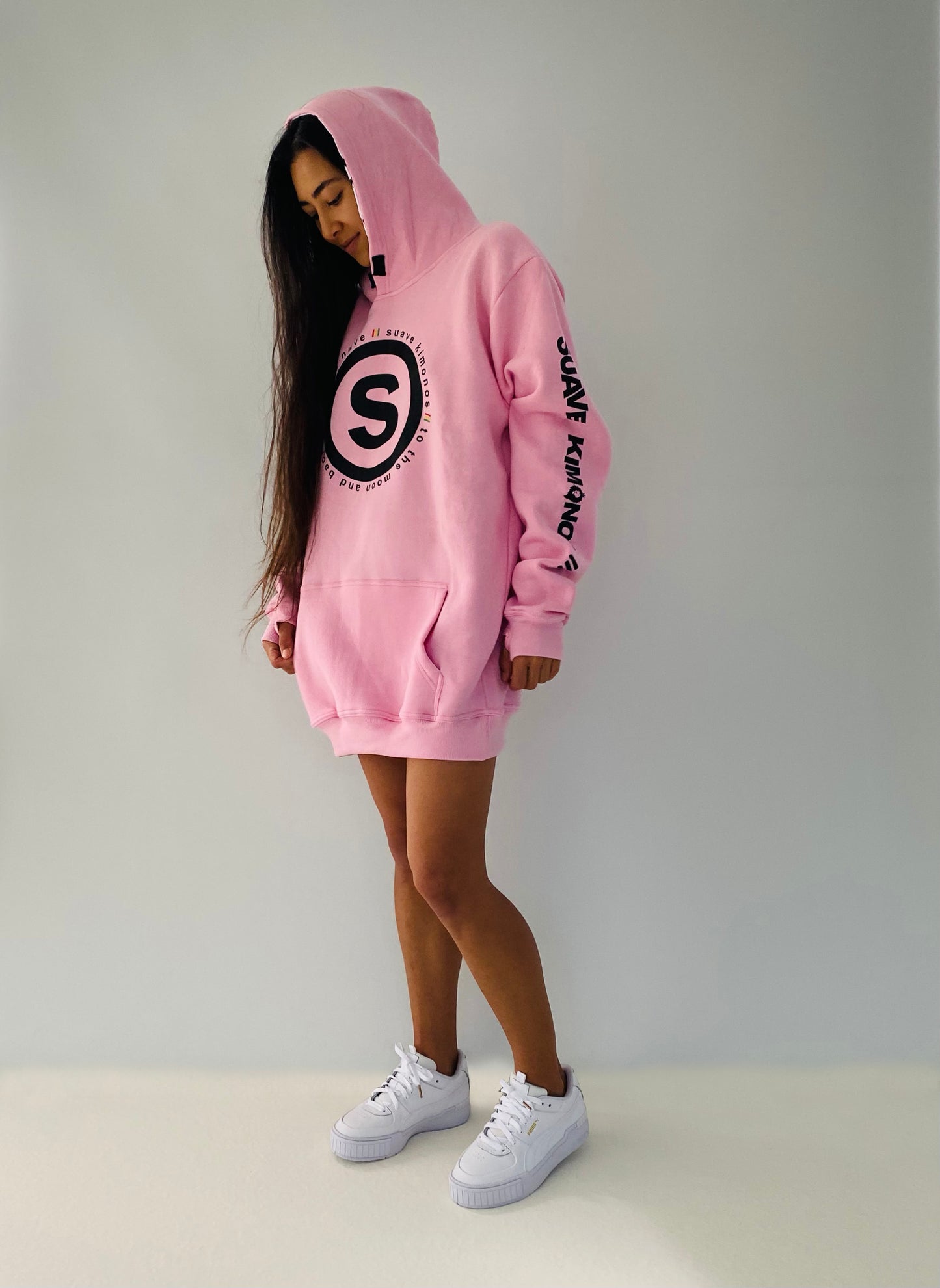 Hoodie | Big S | Pink