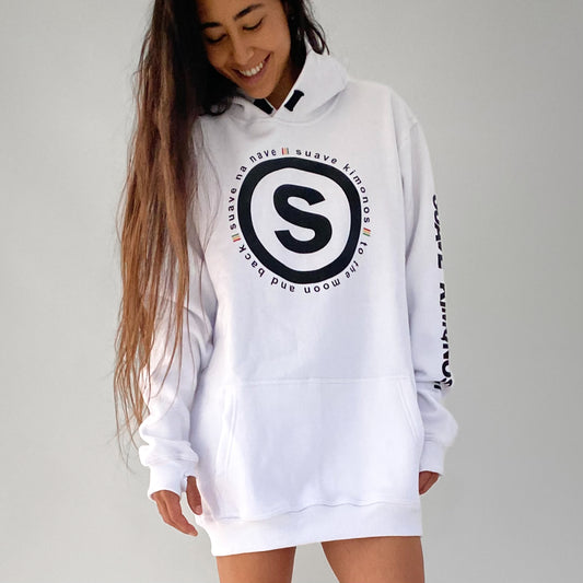 Hoodie | Big S | White