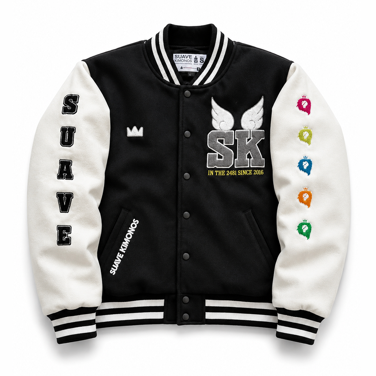 Varsity Jacket | K1 Bomber | Black or Gray