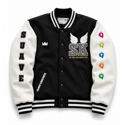 Varsity Jacket | K1 Bomber | Black or Gray