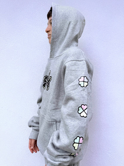 Hoodie | Lucky | Gray
