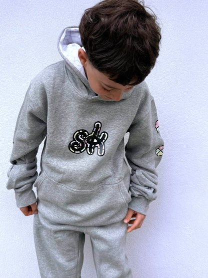 Hoodie | Lucky | Gray