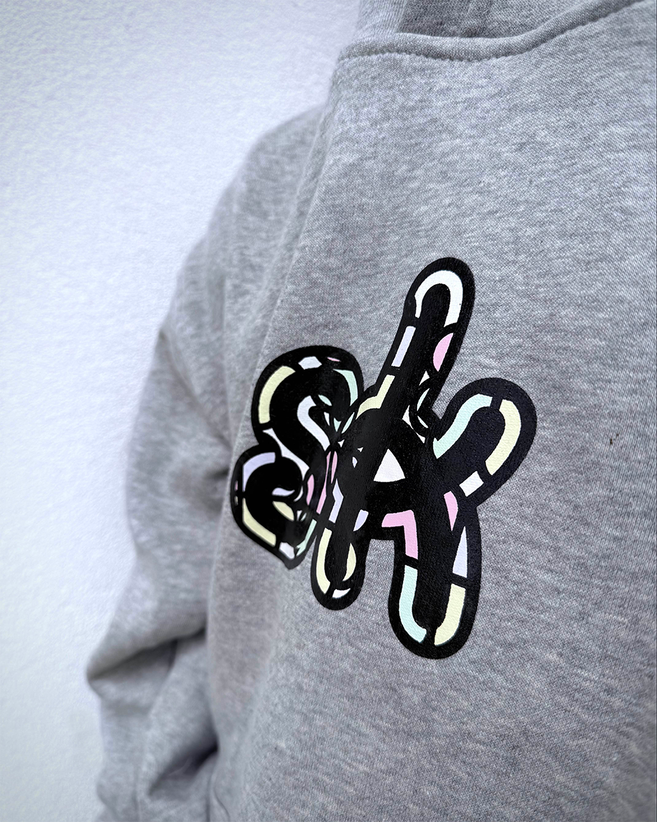 Hoodie | Lucky | Gray