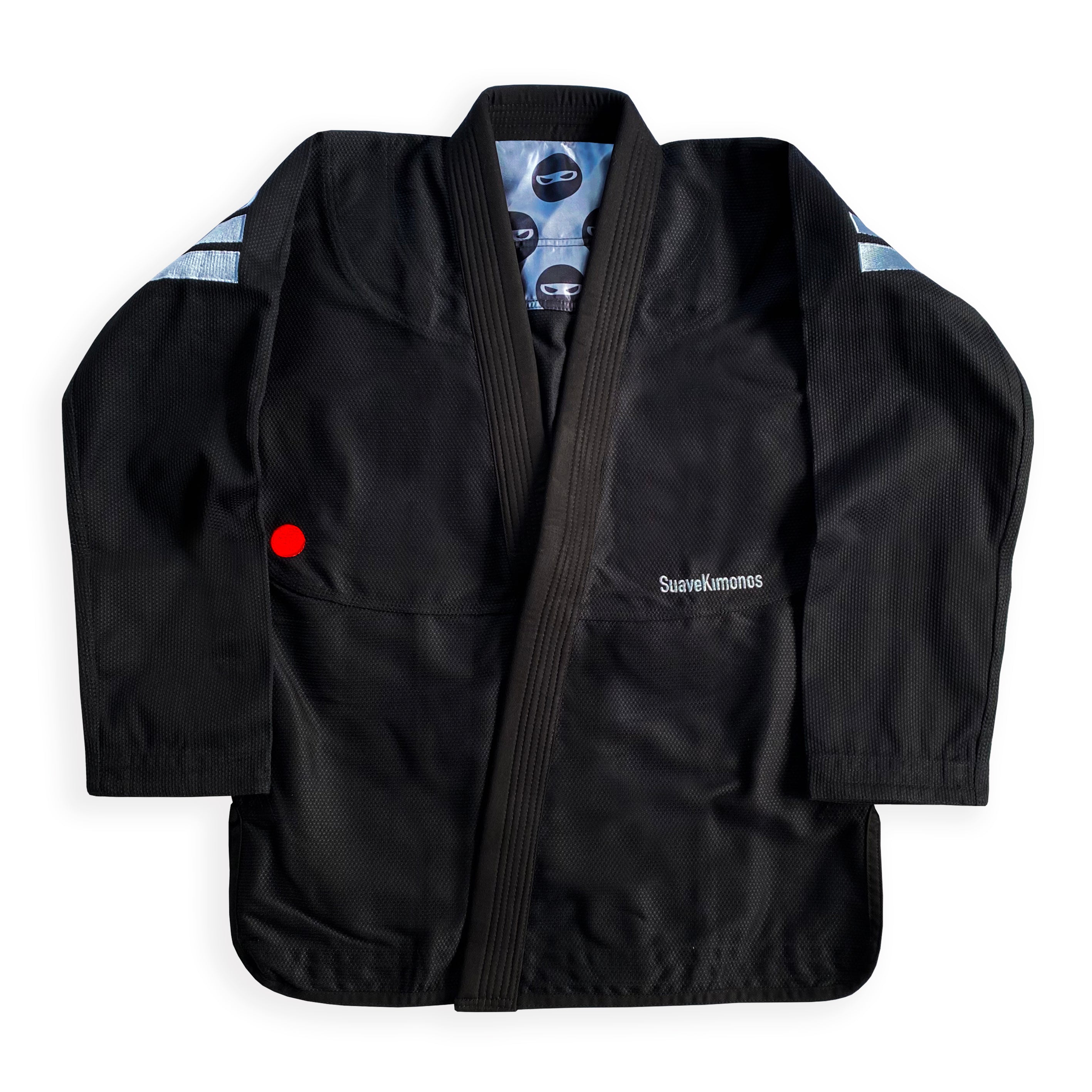 BJJ Gi | Adults | Ninja 3 | Black – Suave Kimonos