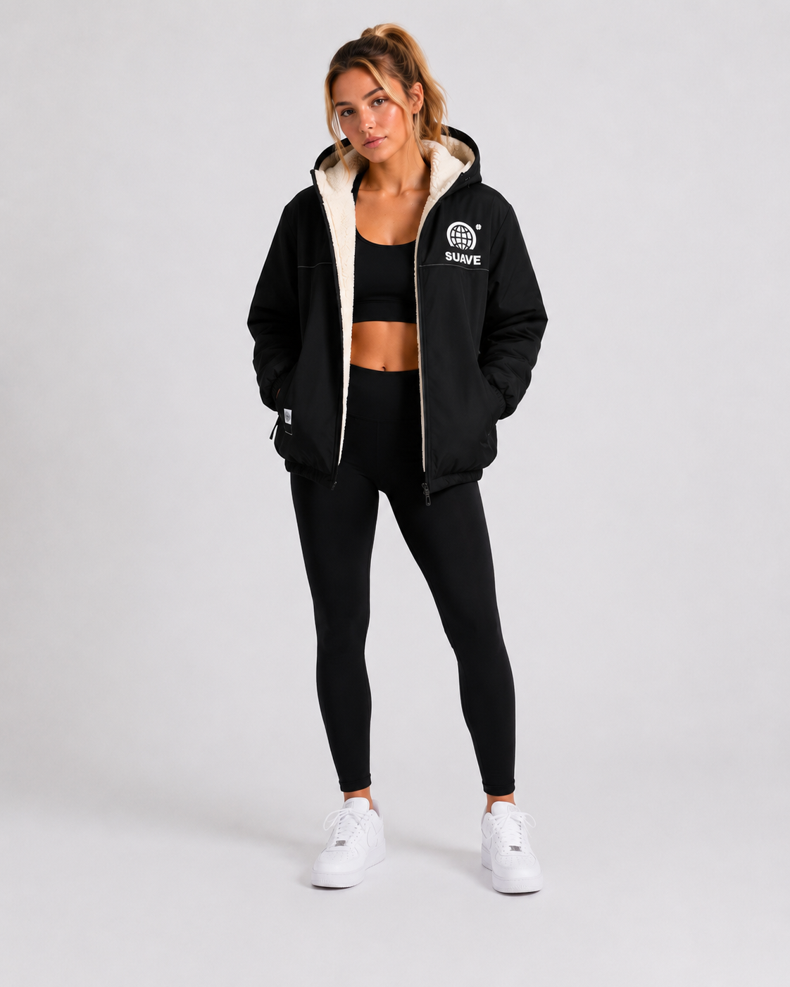 Sherpa Jacket | Globe | Black