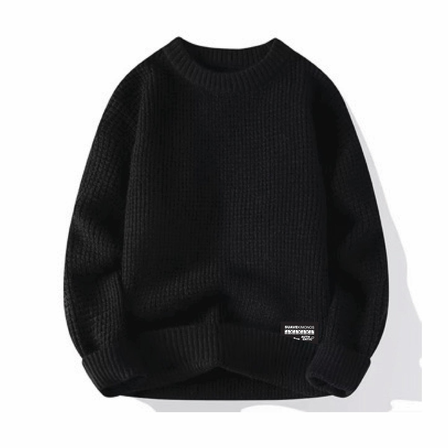 Sweater | Heavy Waffle | Black