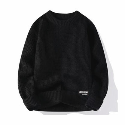 Sweater | Heavy Waffle | Black