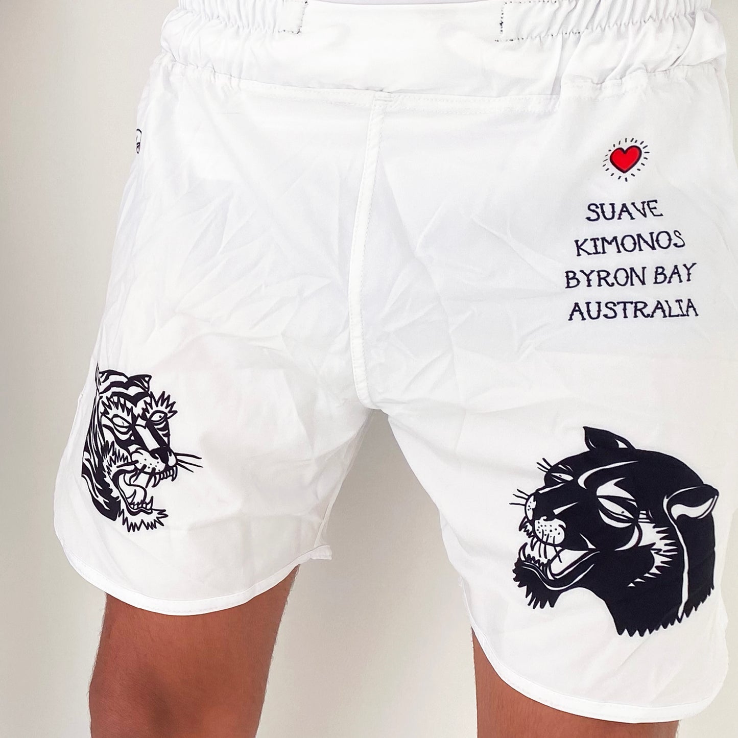 No-Gi Shorts | Two Tigers | Black or White